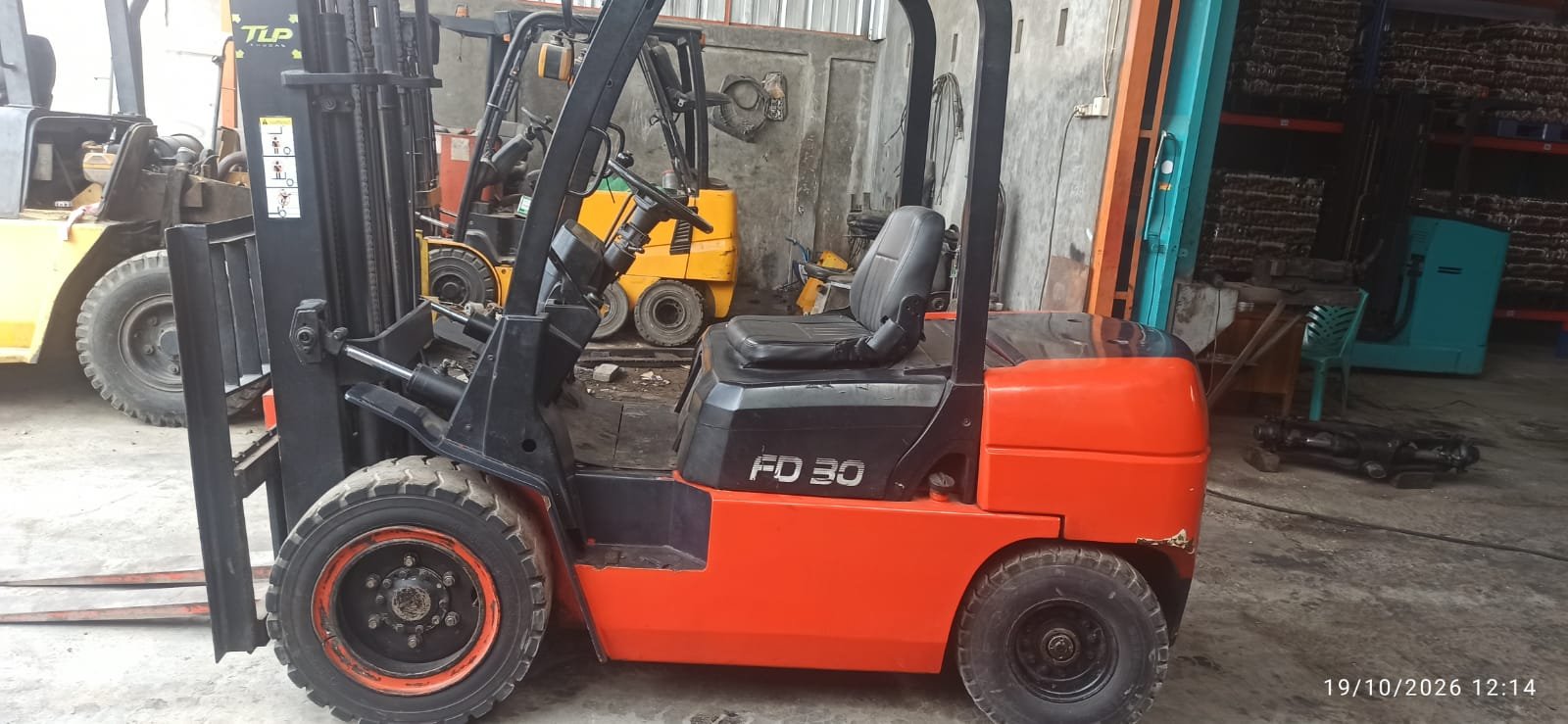 Forklift Hangcha 3 Ton - foto forklift bekas
