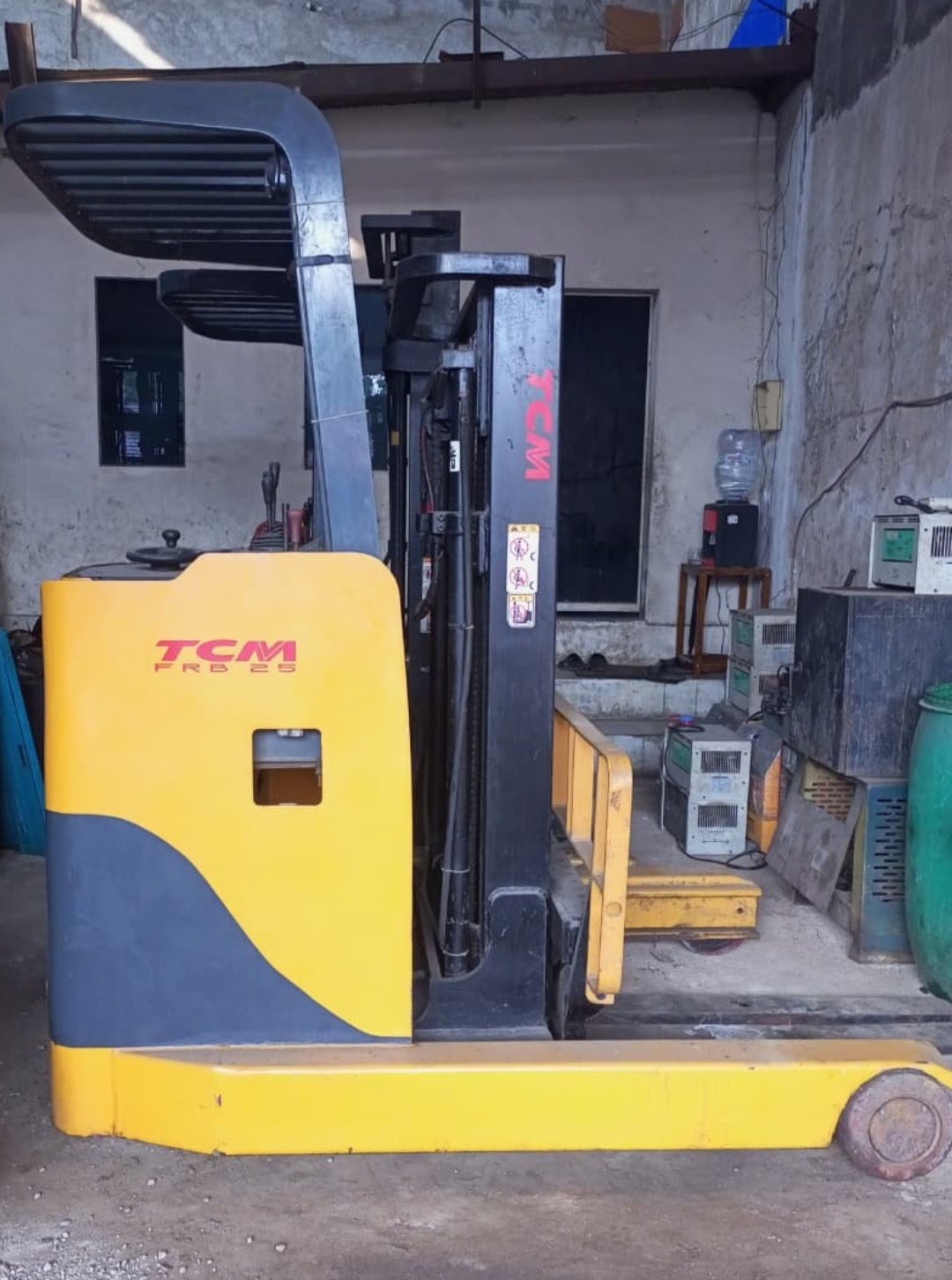 Jual forklift electric battery - foto forklift bekas